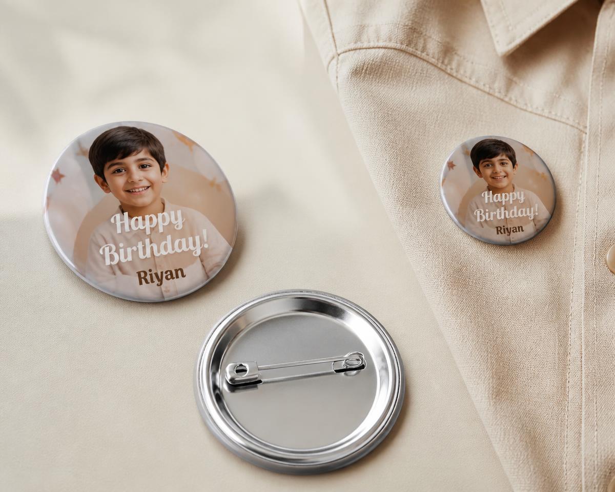 Photo Pin Badges
